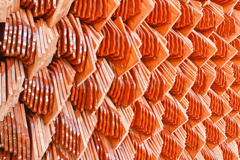 Temple tile roof