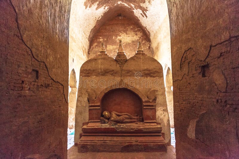 Templele din Bagan Myanmar royalty free stock photo