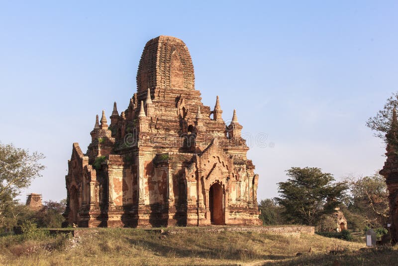 Templele din Bagan Myanmar royalty free stock image