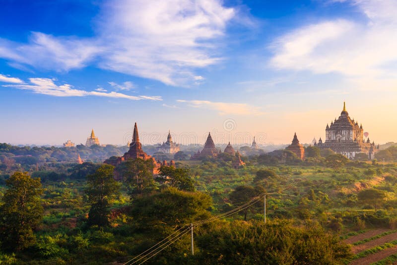 Temples in Bagan, Myanmar