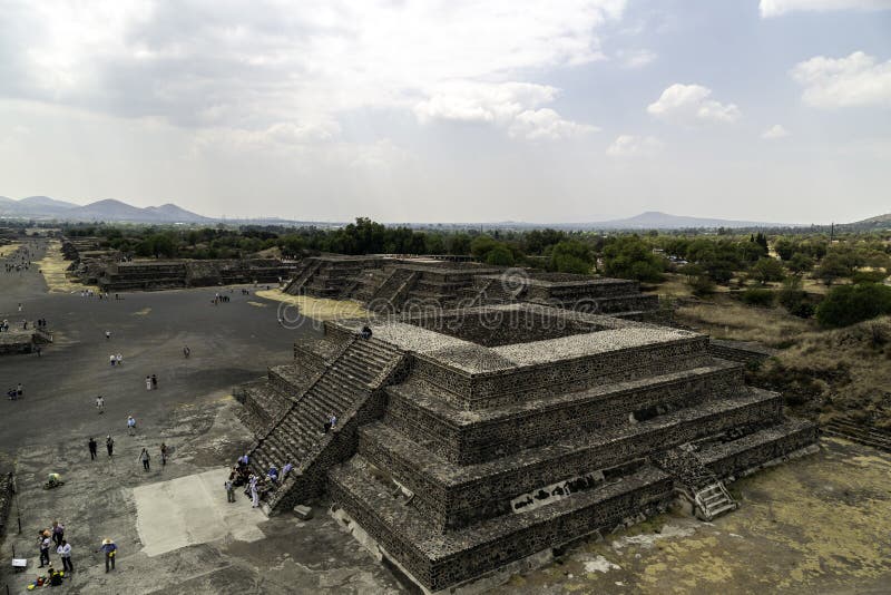 The Temples of Teotihuacan. a Historic Place with Immeasurable ...