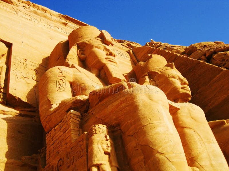 Templo de Abu Simbel foto de archivo libre de regalías Templo de Abu Simbel foto de archivo libre de regalías