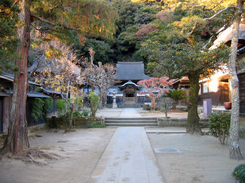 Templo de Engakuji - Kamakura, Japón fotografía de archivo Templo de Engakuji - Kamakura, Japón fotografía de archivo