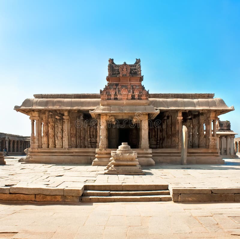 Templo de Krishna, Hampi imagenes de archivo Templo de Krishna, Hampi imagenes de archivo