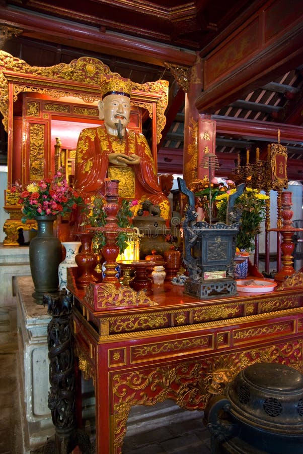 Templo de la literatura, Van Mieu, Hanoi