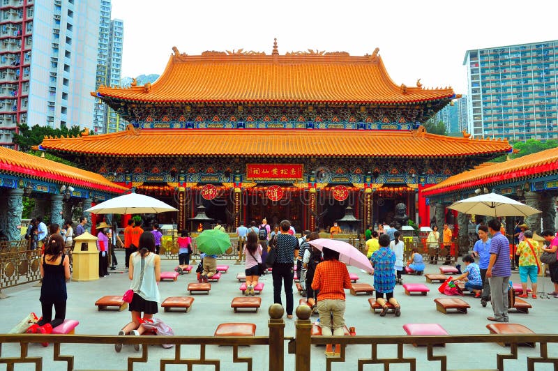 Templo del pecado del tai del wong de Hong-Kong