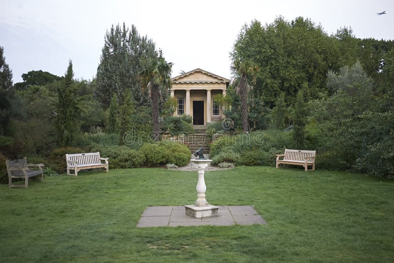Templo dos jardins de Kew fotos de stock Templo dos jardins de Kew fotos de stock