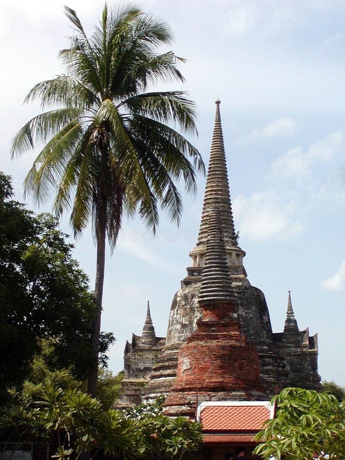 Templo tailandês imagem de stock