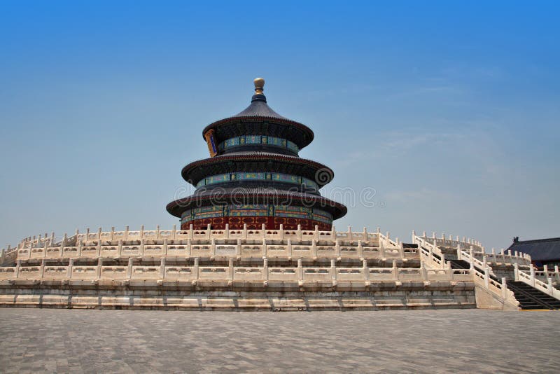 Templul cerului royalty free stock photos