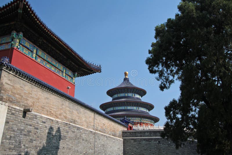 Templul cerului royalty free stock photos