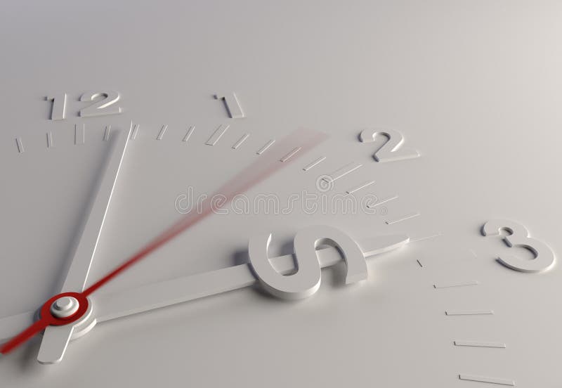 Time is Money- concept. 3D illustration. Time is Money- concept. 3D illustration