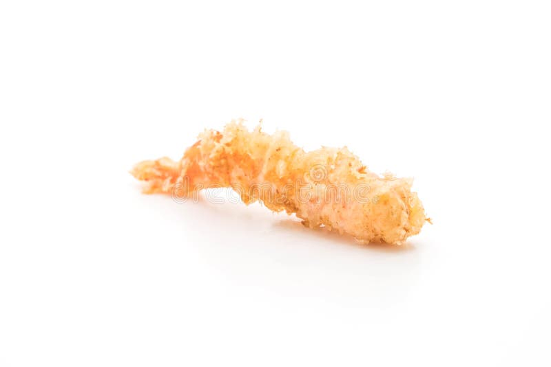 tempura de los camarones en el fondo blanco imágenes de archivo libres de regalías tempura de los camarones en el fondo blanco imágenes de archivo libres de regalías