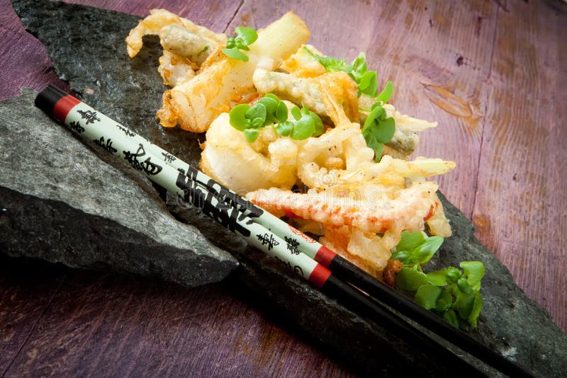 Japanese tempura stock photo. Image of japan, culinary 3354610