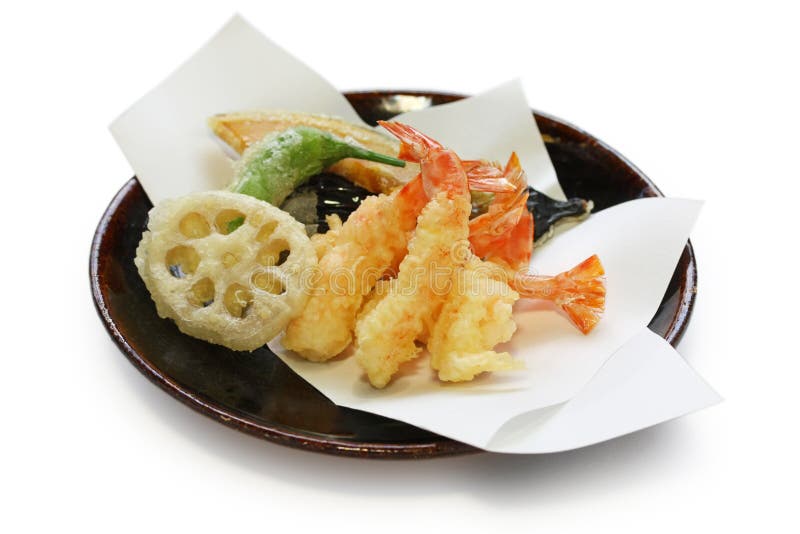Tempura , Japanese Food stock photo. Image of seafood 16703886