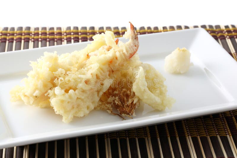 Tempura Japanese Food stock photo. Image of dish, gold 20923524