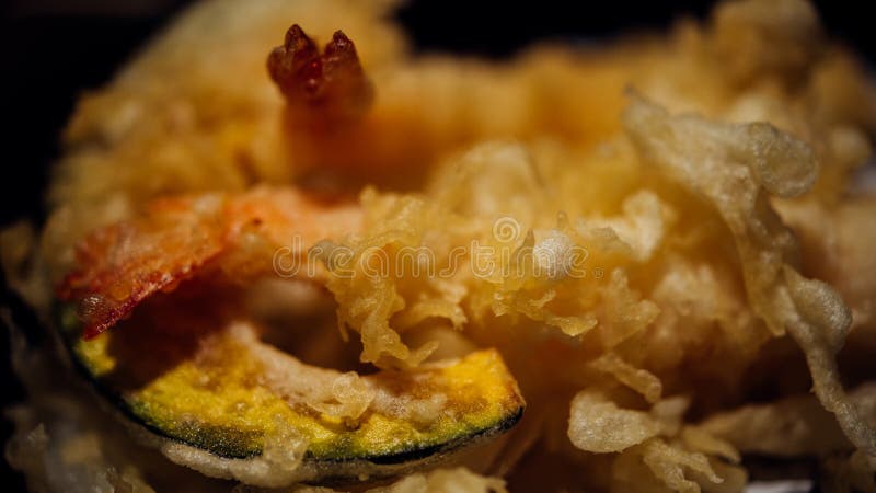 Tempura at Thai Street Food Market or Restaurant Stock Image - Image of