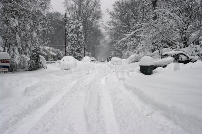 Blizzard in Washington DC area. Blizzard in Washington DC area