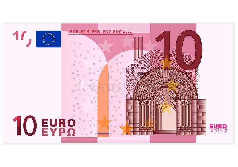 Ten euro banknote