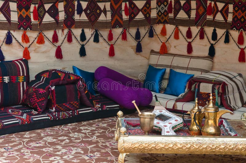 Tenda beduina immagine stock Tenda beduina immagine stock