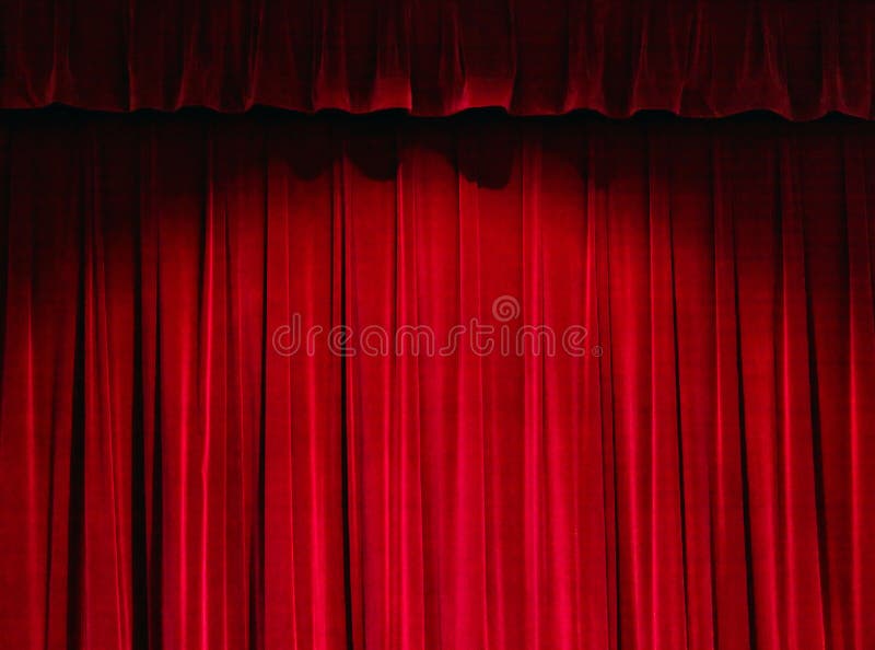Tenda rossa del teatro