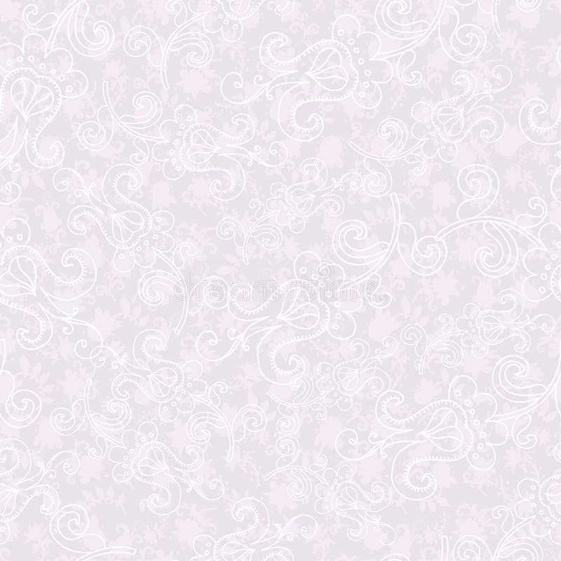 Tender floral seamless pattern