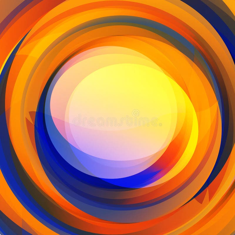 Tenedor abstracto del texto del vórtice libre illustration Tenedor abstracto del texto del vórtice libre illustration