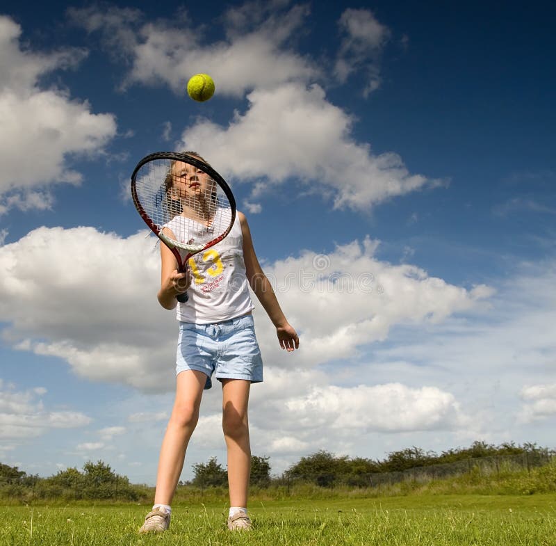 tenis dziewczyna fotografia royalty free tenis dziewczyna fotografia royalty free