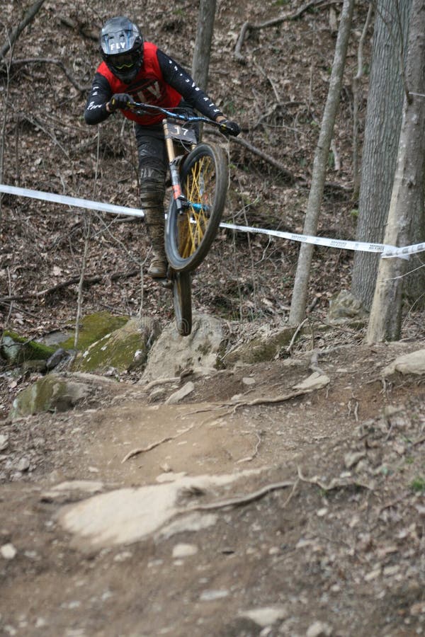 Dirt Bike Downhill at Wind Rock Bicycle Park in Oliver Springs, Tennessee, USA. The Downhill event is part of Tennessee Nationals MBT 2023. Highland Productions LLC, Highland Productions Media, US Press Agency, German Daily News, Mountain Bike, Trail Riding, Jumps, Ramps, St. Louis Spokes, Red Bull, Rock Shox, SRAM, Cycling Weekly, Cycling News Feed, USA Cycling, Bike Radar, Dirt Mountain Bike, 03 25 2023. Dirt Bike Downhill at Wind Rock Bicycle Park in Oliver Springs, Tennessee, USA. The Downhill event is part of Tennessee Nationals MBT 2023. Highland Productions LLC, Highland Productions Media, US Press Agency, German Daily News, Mountain Bike, Trail Riding, Jumps, Ramps, St. Louis Spokes, Red Bull, Rock Shox, SRAM, Cycling Weekly, Cycling News Feed, USA Cycling, Bike Radar, Dirt Mountain Bike, 03 25 2023