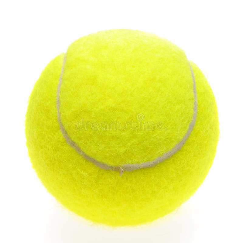 Tennis ball stock image