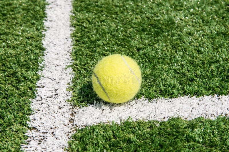 Tennis ball stock photo. Image of circle, single, game 19826934
