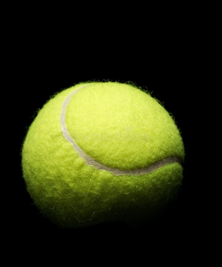 Tennis Ball stock image. Image of circle, yellow, competition 44712615