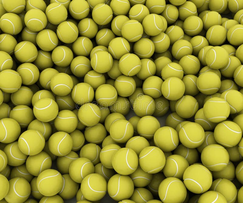 Tennis ball stock illustration. Illustration of white - 53818208