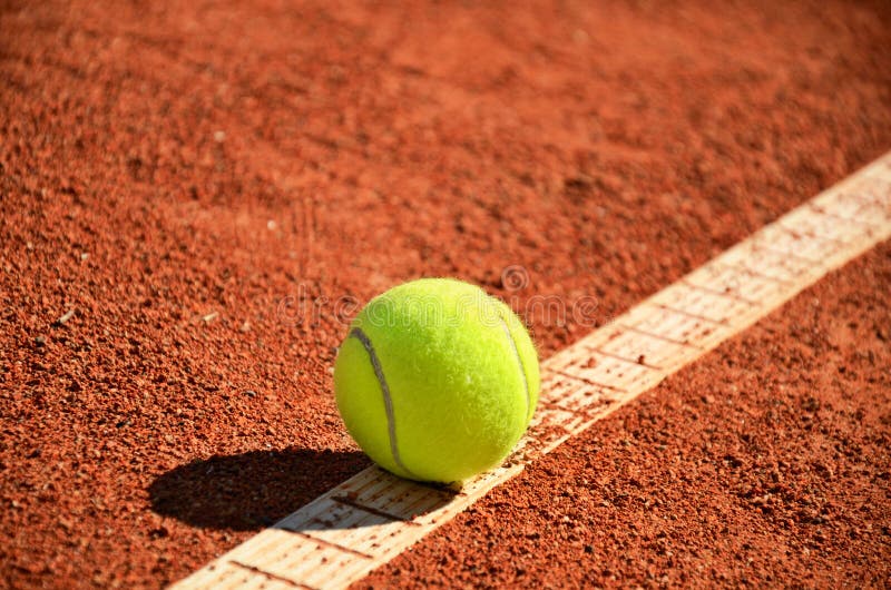 Tennis Ball Markup Diagonal Horizontal Stock Photos Free & Royalty