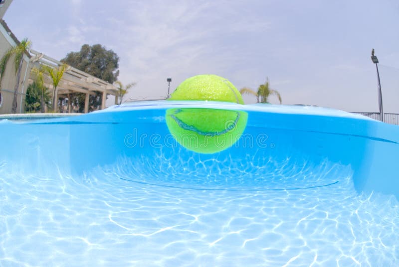 Tennis ball and net stock image. Image of point, fault 3968137