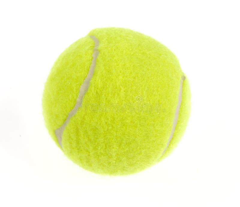 Tennis ball royalty free stock photo