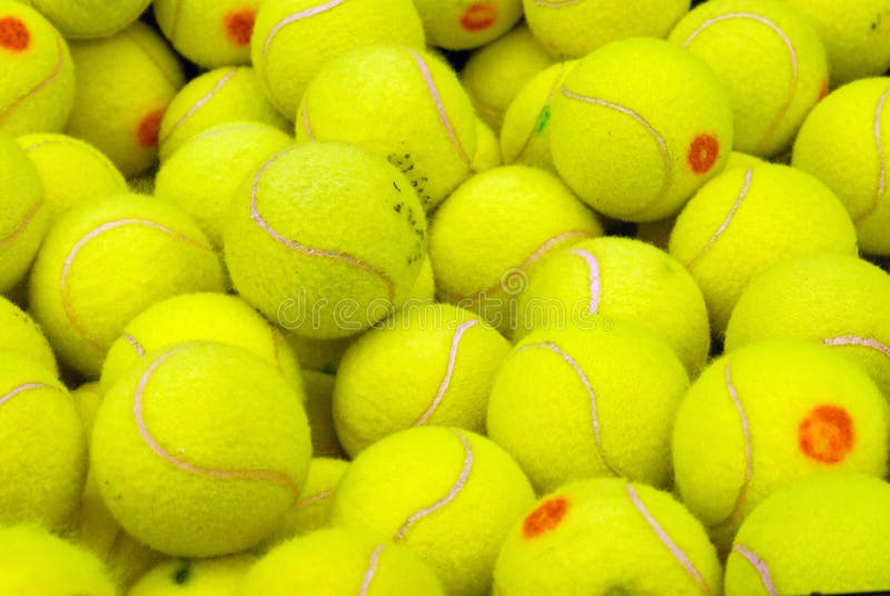 Tennis balls stock photo. Image of practice, tennis, balls 4736784