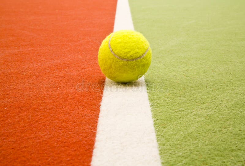 Tennis court stock image. Image of field, closeup, play 6634499