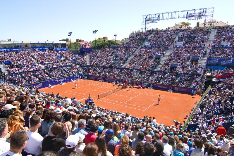 Tennis court of Barcelona