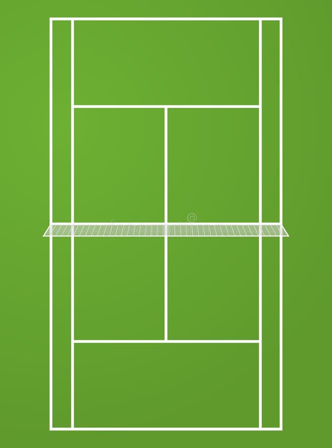 Tennis Court Top View Tennis Field Sport Competition Background Tennis Court Top View Tennis Field Sport Competition Background