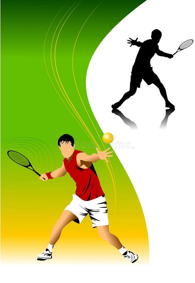 Tennis en rouge
