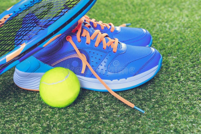 Tennis equipment stock photo. Image of field, sport, life 61750886