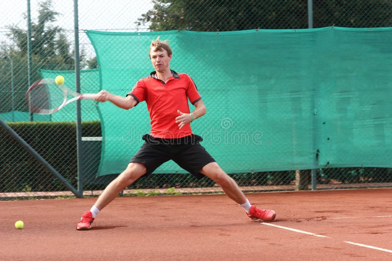 Professional tennis player stock photo. Image of ping 89236396
