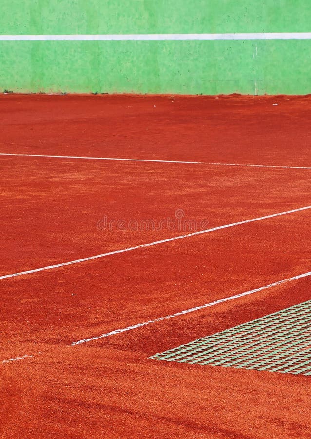 Tennis playground abstract