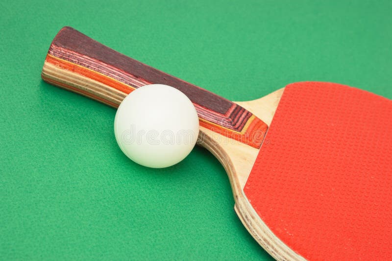 Tennis Racquets on Green Table Stock Image Image of port, indoor