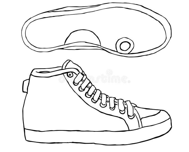 Tennis Shoe Stock Illustrations – 2,549 Tennis Shoe Stock Illustrations,  Vectors & Clipart - Dreamstime