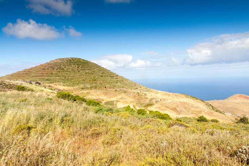 Teno-gebergte van Tenerife stock foto's