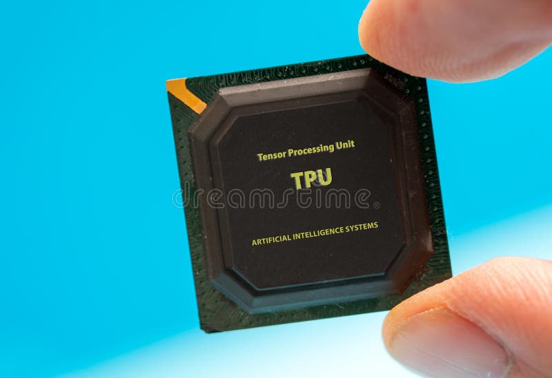 Tensor Processing Unit (TPU vector illustration