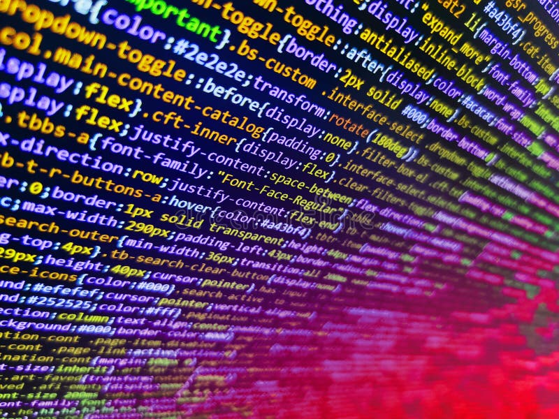 Tensorflow AI Concept. Programming Code Abstract Screen of Software  Developer. Programming Coding with Editor Colorful Themes Stock Image -  Image of backdrop, abstract: 227354329