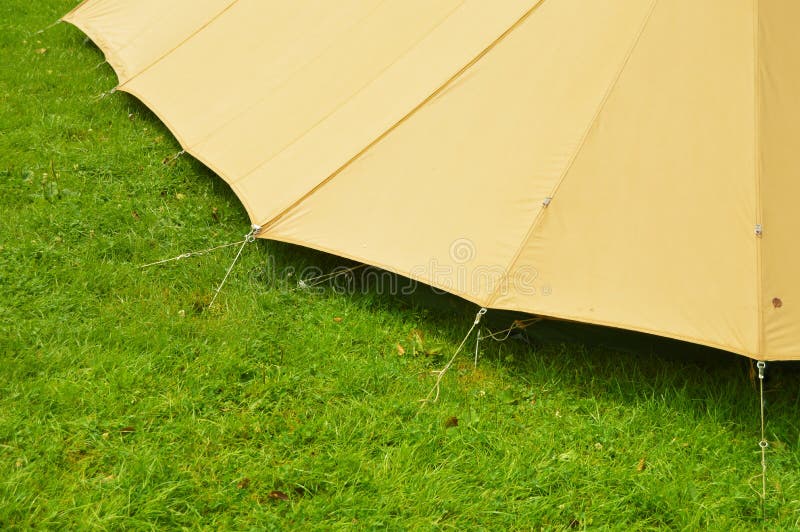 Download Man In Tent Text Messaging On Cell Phone Stock Photo ...