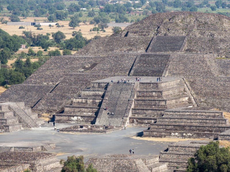 The Great Pyramid of Sun and Moon, Views on Ancient City Ruins of ...